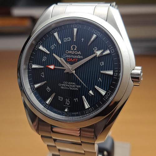 Omega Seamaster Aqua Terra 150M Co-Axial GMT Wristwatch Ref. 231.10.43.22.03.001