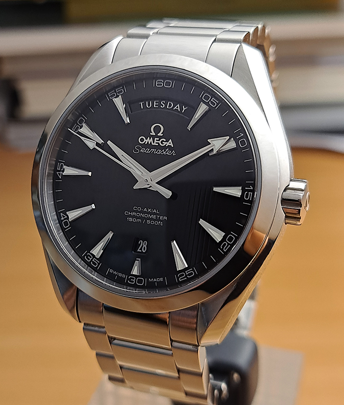 Omega Seamaster Aqua Terra 150M Co-Axial Day-Date Wristwatch Ref. 231.10.42.22.01.001