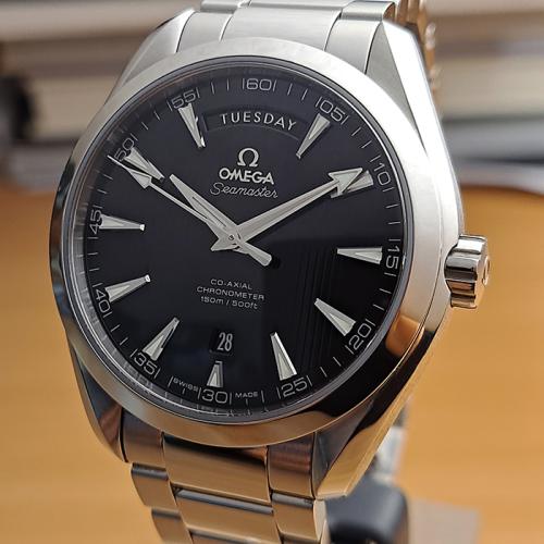 Omega Seamaster Aqua Terra 150M Co-Axial Day-Date Wristwatch Ref. 231.10.42.22.01.001