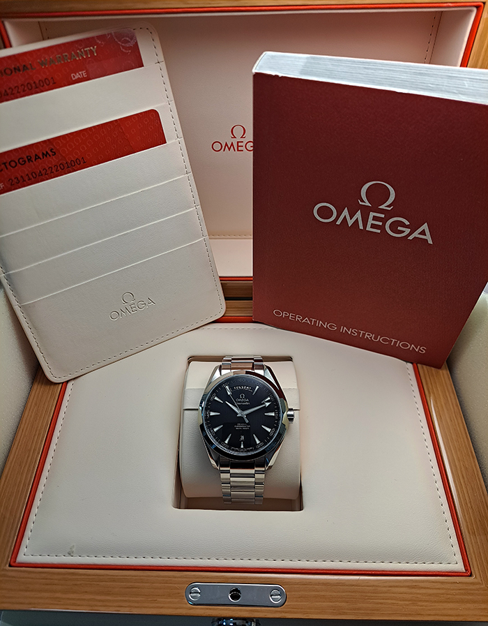 Omega Seamaster Aqua Terra 150M Co-Axial Day-Date Wristwatch Ref. 231.10.42.22.01.001