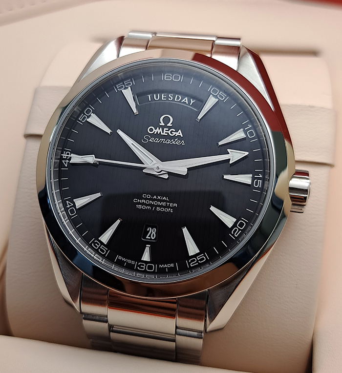 Omega Seamaster Aqua Terra 150M Co-Axial Day-Date Wristwatch Ref. 231.10.42.22.01.001