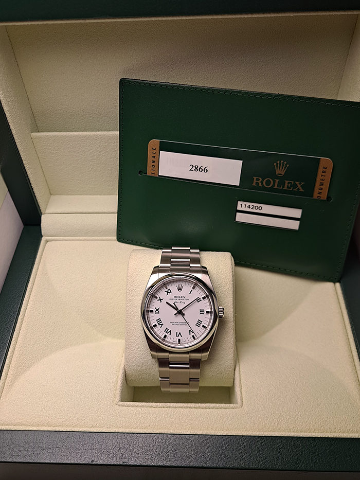 2014 Rolex Oyster Perpetual Air-king Ref. 114200
