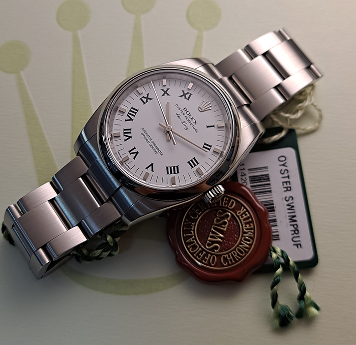 2014 Rolex Oyster Perpetual Air-king Ref. 114200
