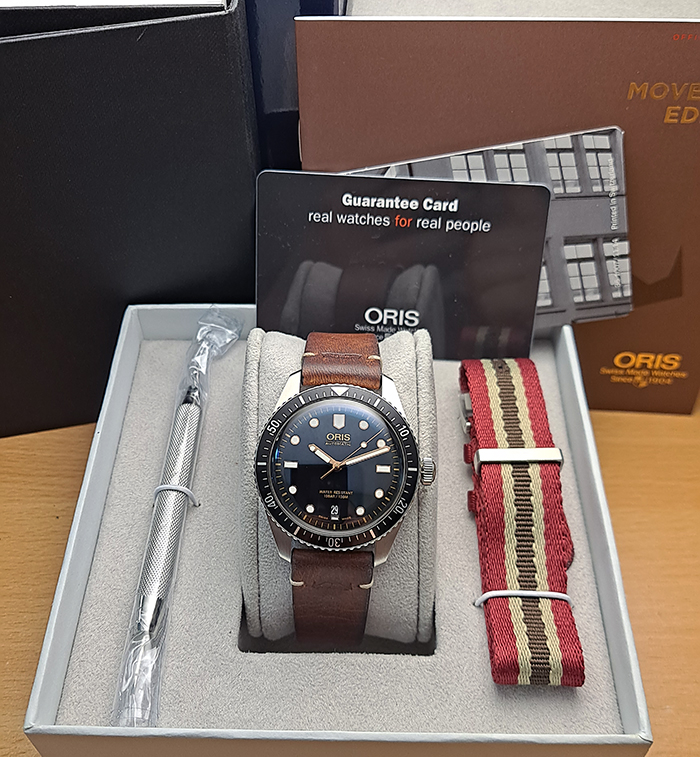 Oris Automatic 'Movember Edition' Ref. Ref. 01.733.7707.4084-SET LS