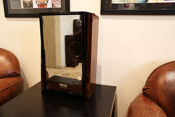 W6101EB Watch winder for 6 watches in wood vneer